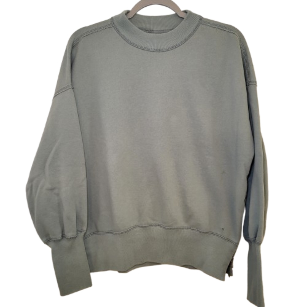 Abercrombie & Fitch Soft‎ A&F Collection Sweatshirt Sage Green Women's size XS
